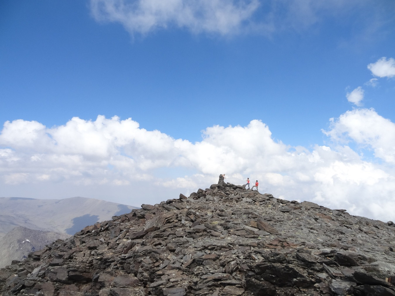Der Gipfel des Pico Alcazaba.