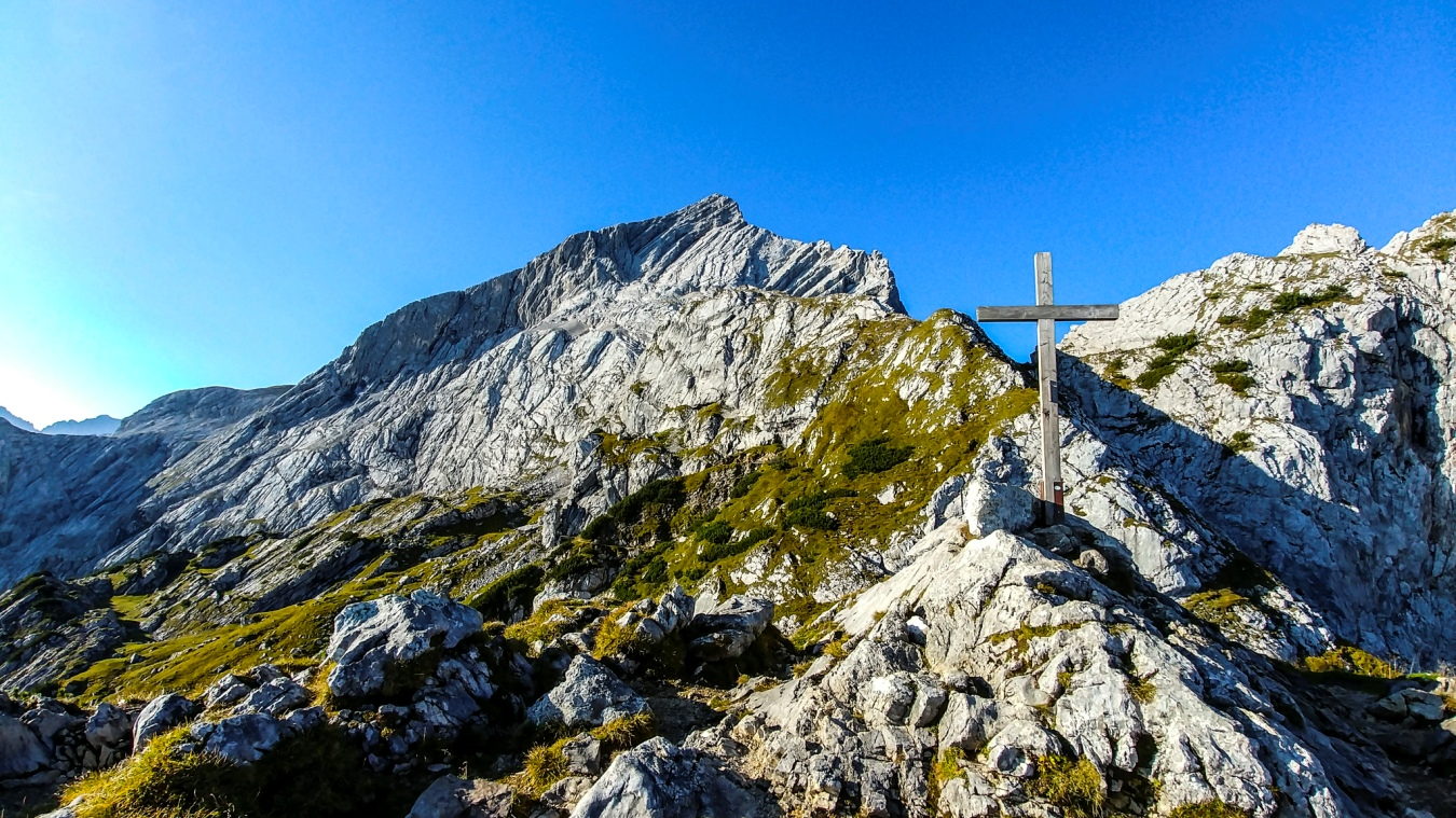 Die Nordwand der Alpspitze mit der Alpspitz-Ferrata