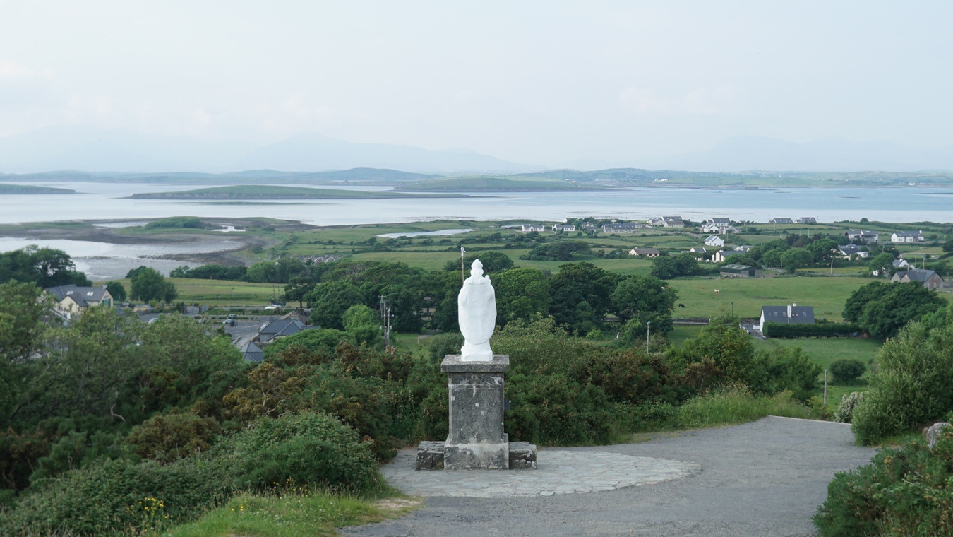 Statue des St. Patrick bei Murrisk.