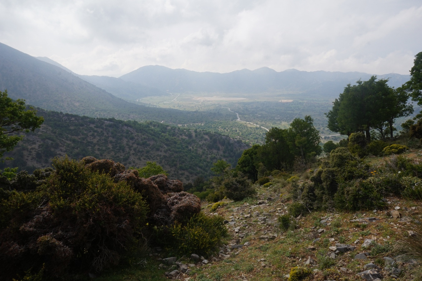 Das Omalos-Plateau auf Kreta.