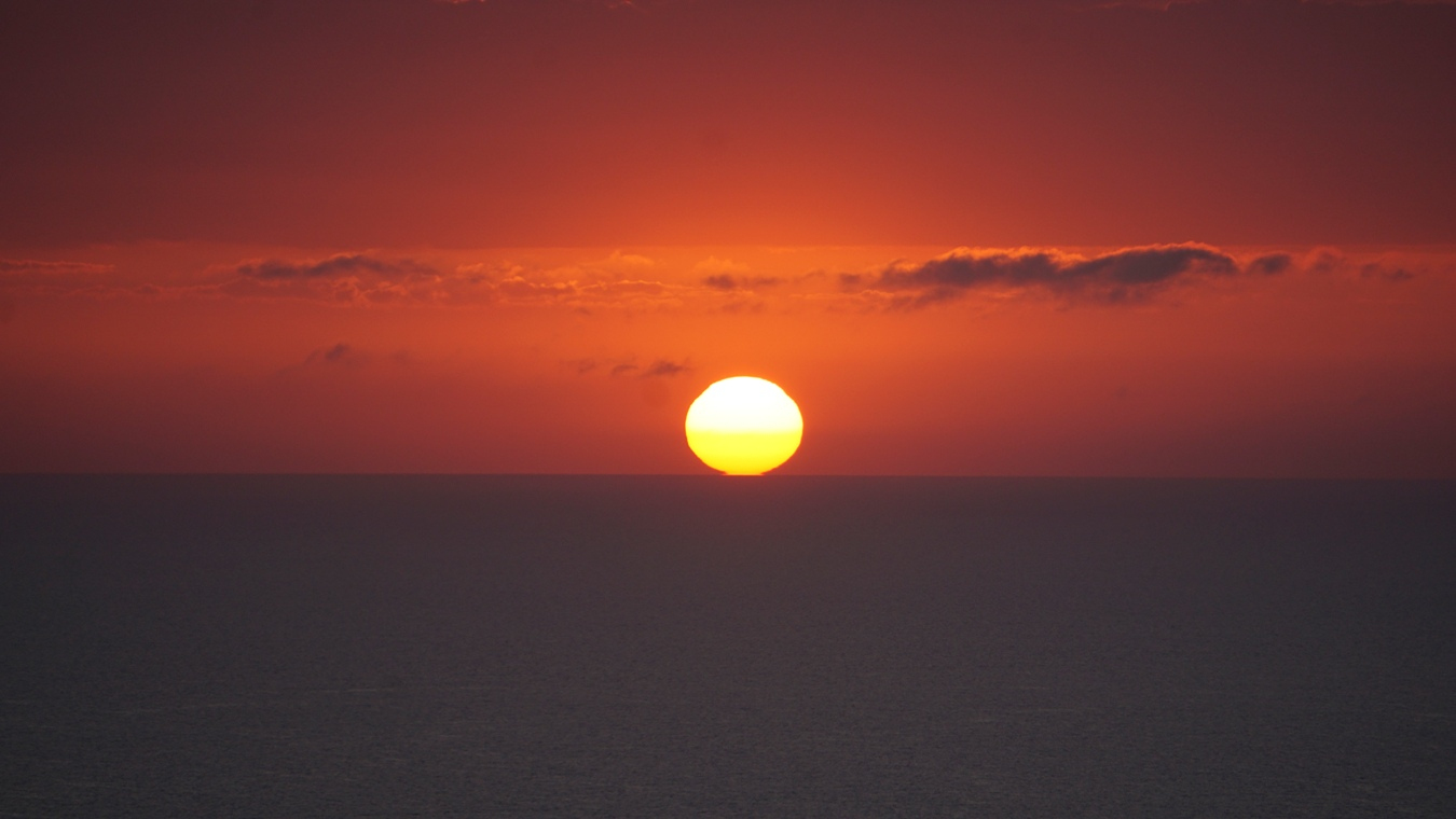 Ein Sonnenaufgang am Cap Formentor auf Mallorca.