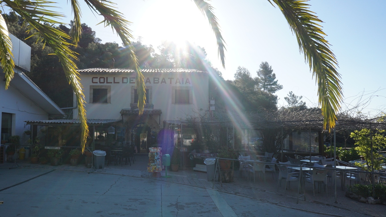 Das Restaurant Coll de sa Bataia nahe Lluc.