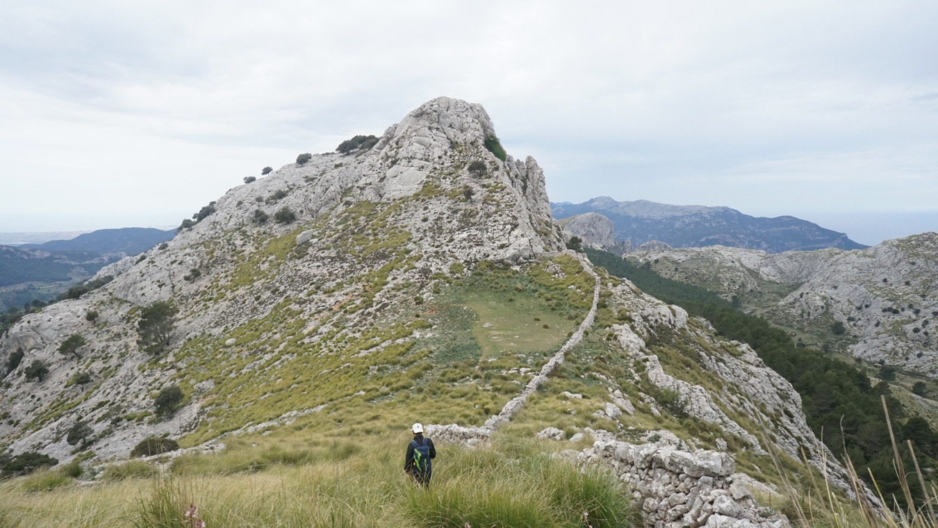 Der Coll des Gats in der Serra de Tramuntana.