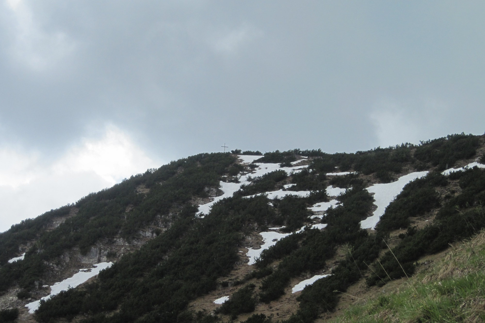 Der Gipfel des Kotzen im Karwendel.