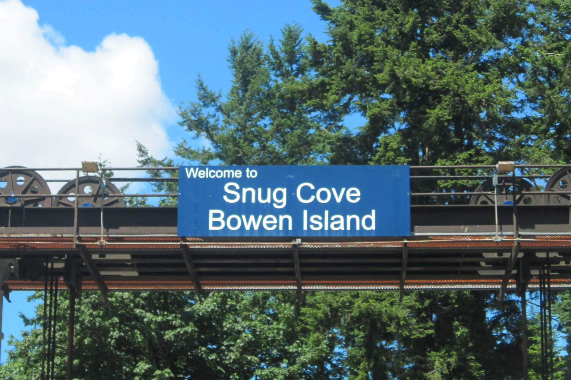 Snug Cove auf Bowen Island.