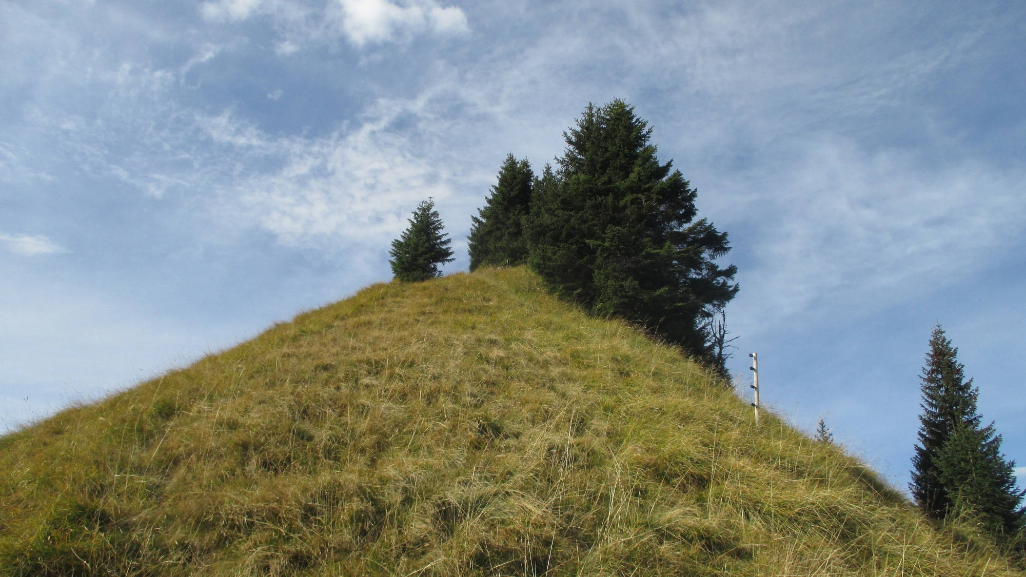 Der Gipfel des Krottenköpfel im Ammergebirge.