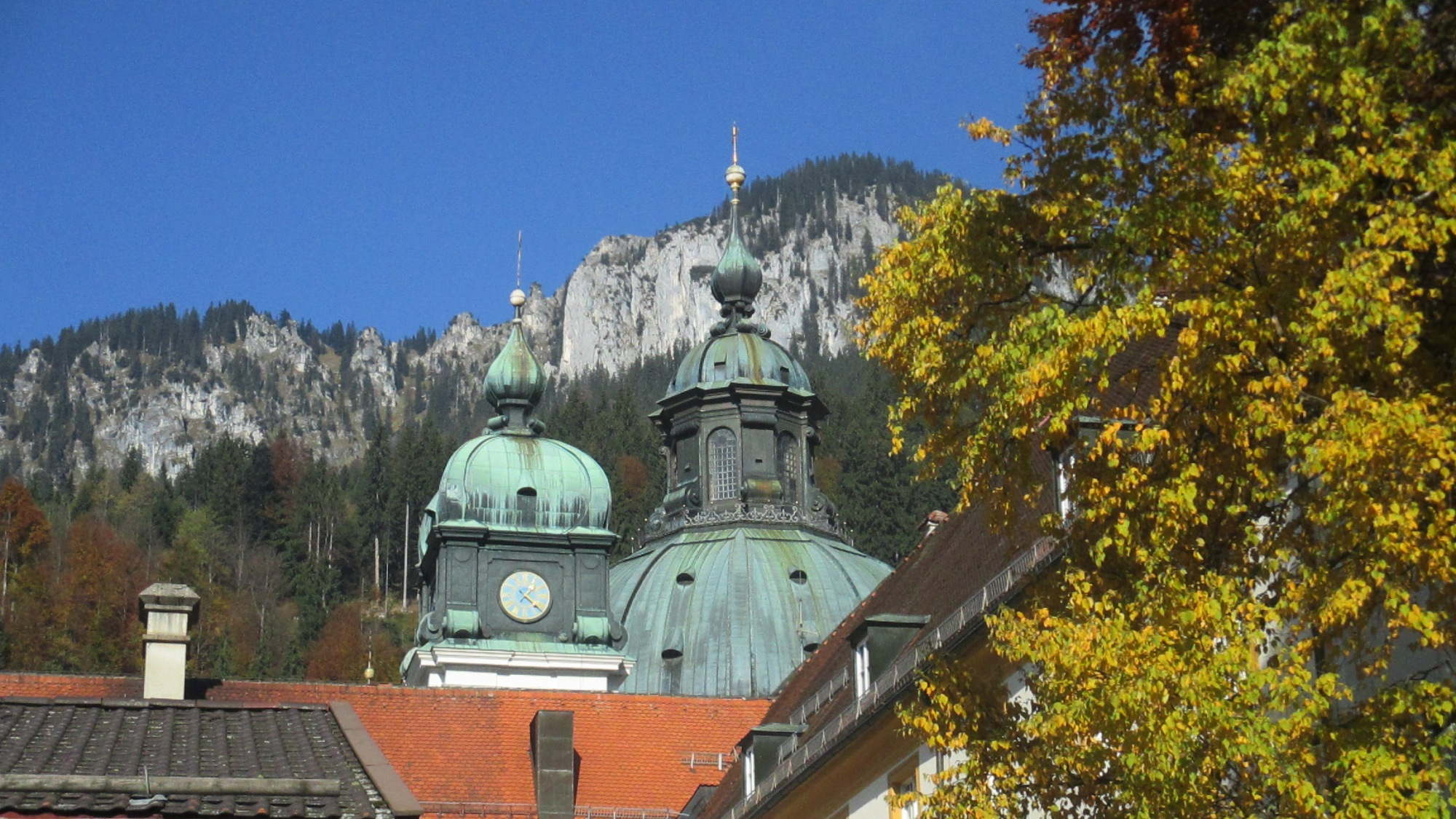 Das Kloster Ettal.