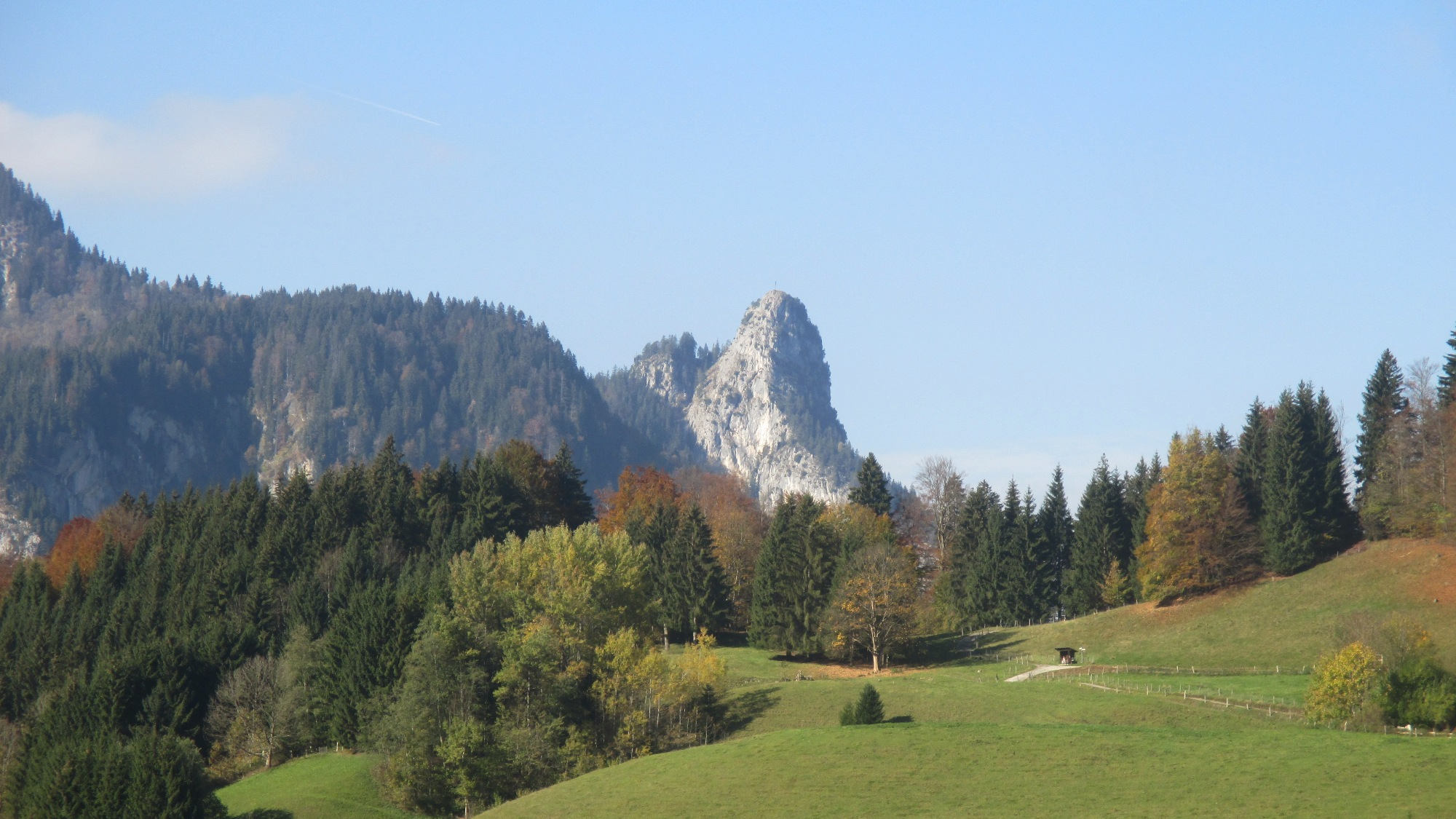 Der Kofel bei Oberammergau.