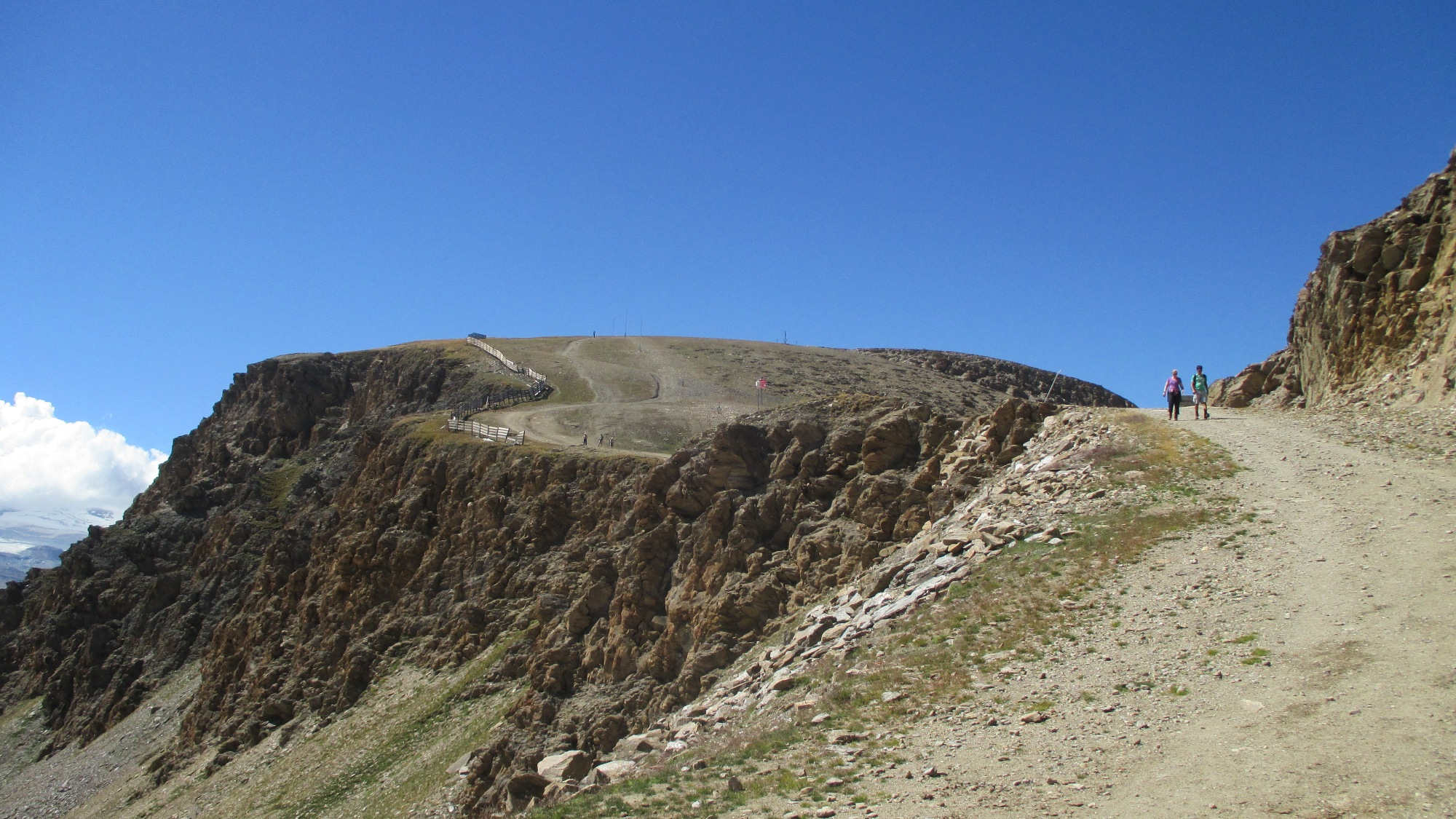 Der Gipfel des Unterrothorn.