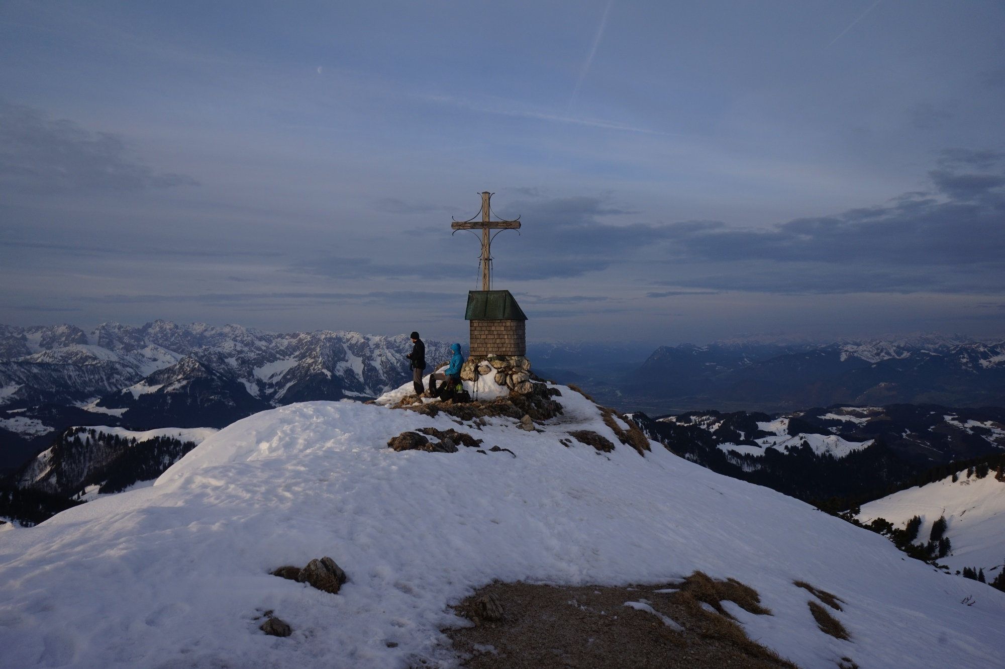 Der Gipfel des Geigelstein.