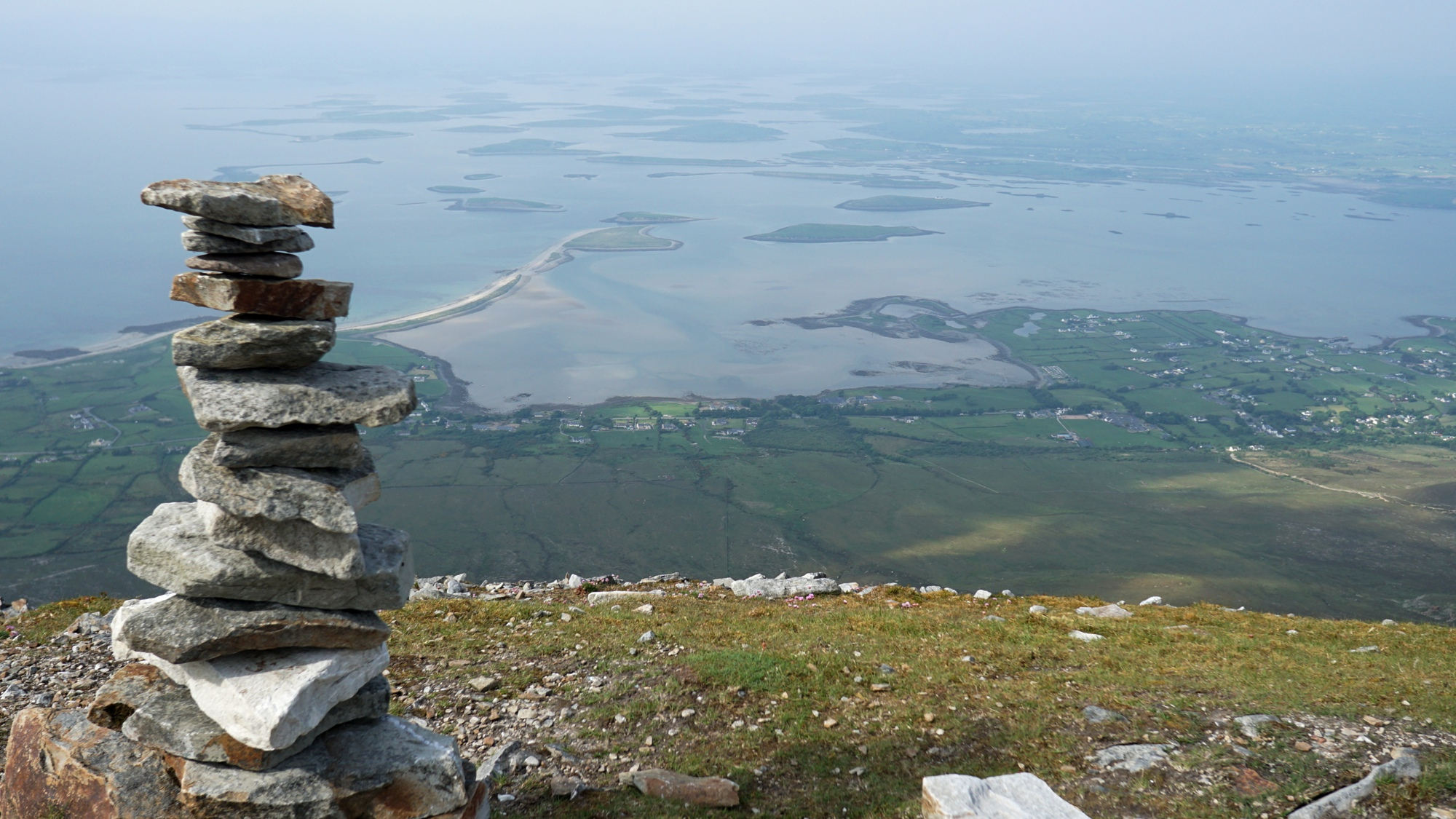 Der Gipfel des Croagh Patrick.