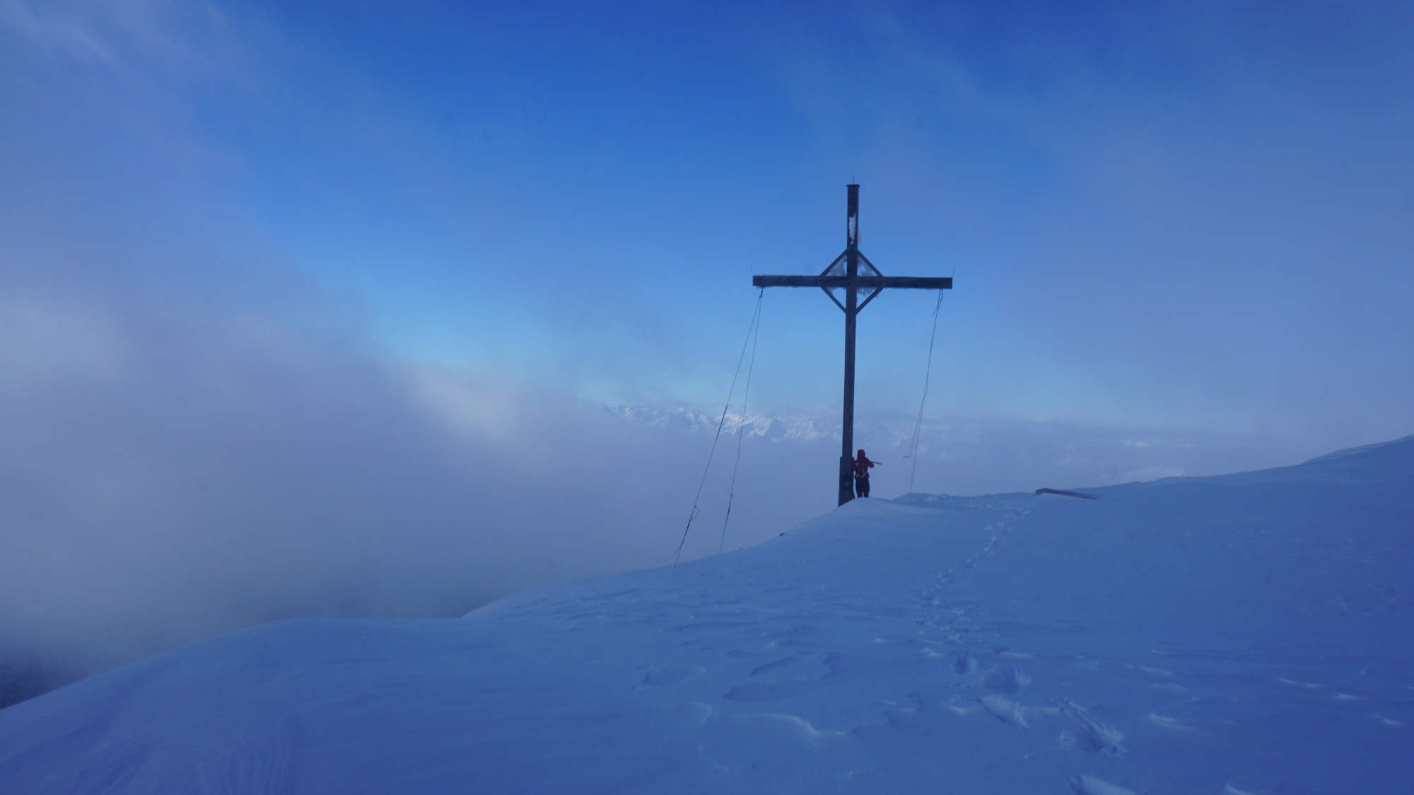 Gipfelkreuz des Schneefernerkopf.