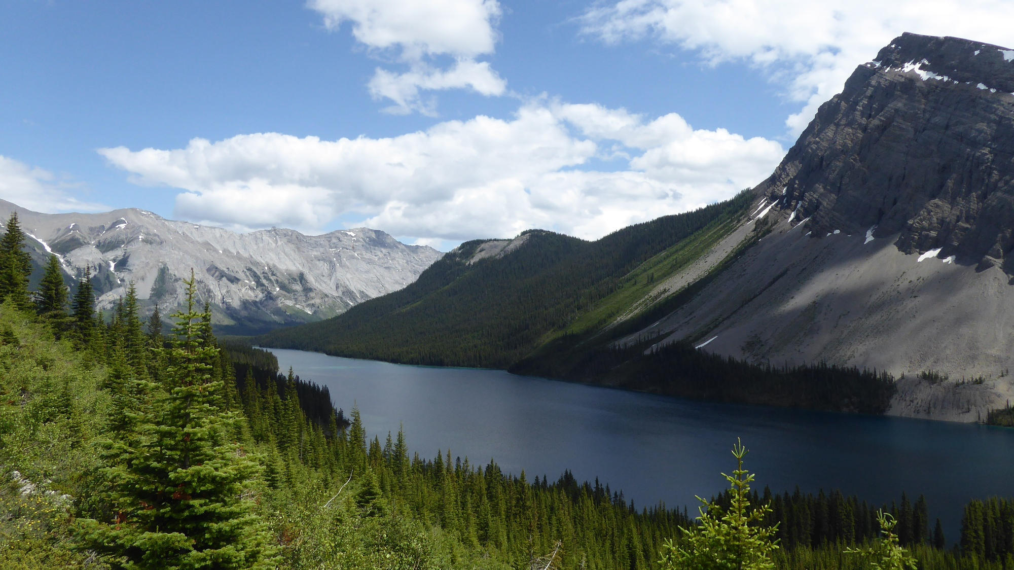 Der Marvel Lake in den Kanadischen Rockies.