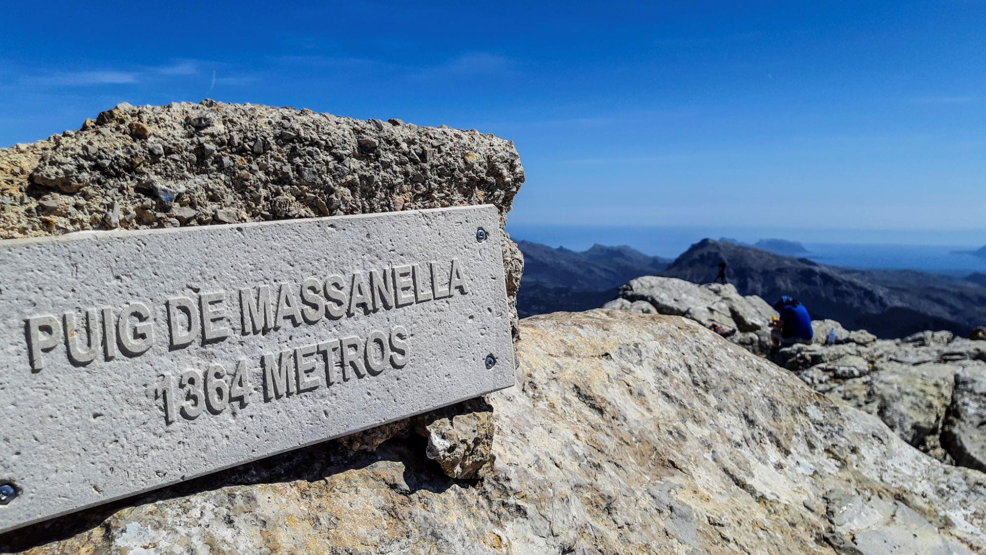 Der Gipfel des Puig de Massanella.