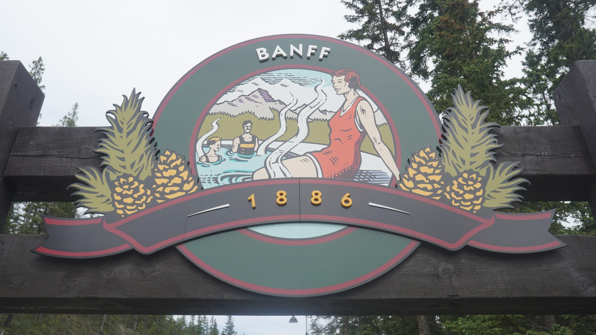 Die Banff Upper Hot Springs.