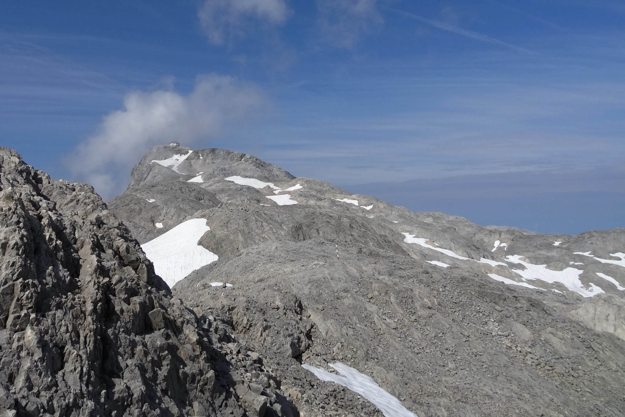 Der Hochkönig in den Berchtesgadener Alpen.
