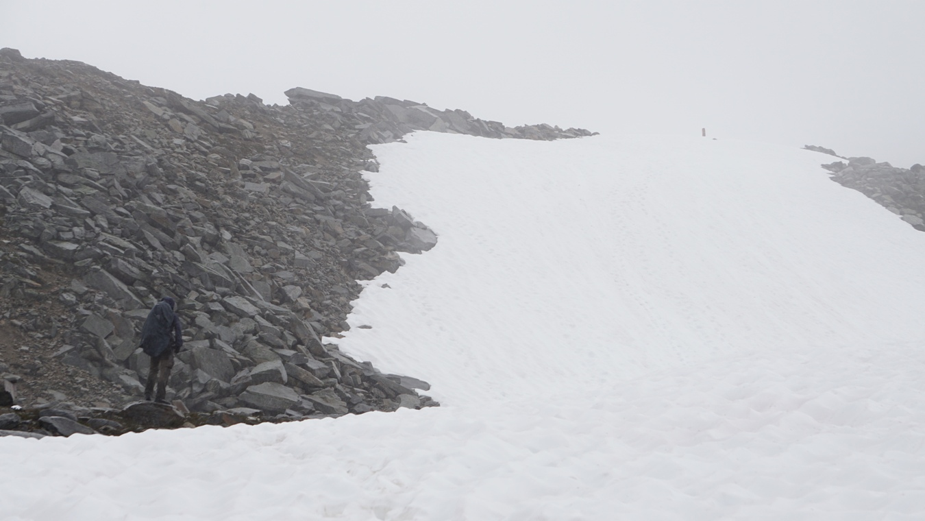 Die letzten Meter des Glacier Crest Trail im Glacier National Park.