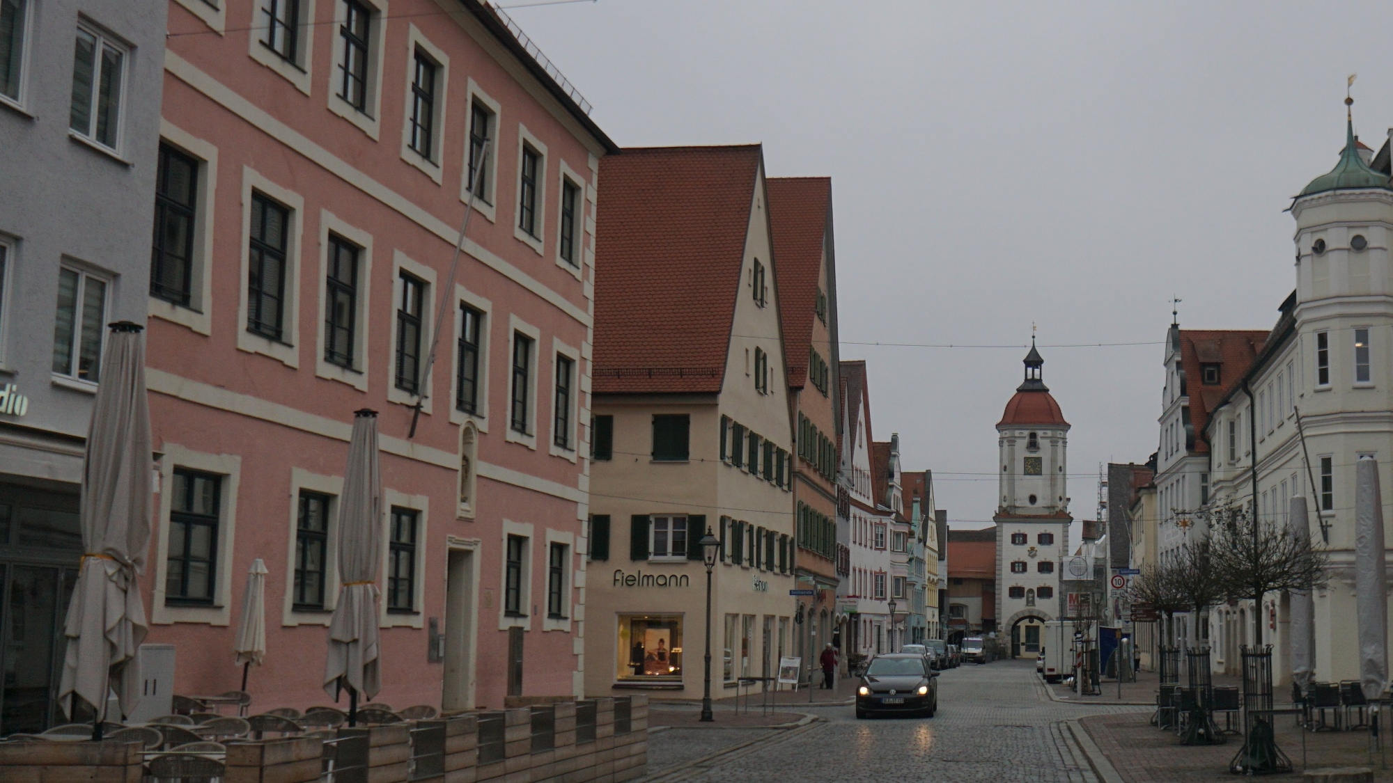 Die Königsstraße in Dillingen an der Donau.