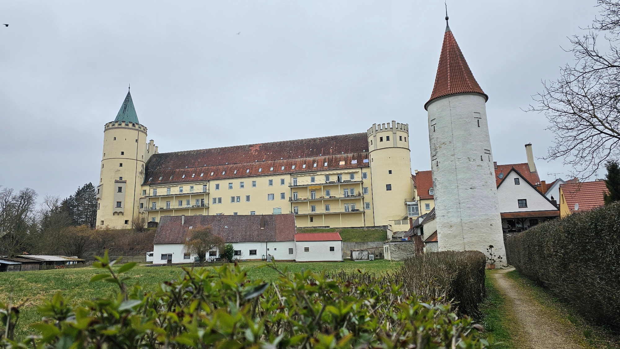 Das Schloss in Lauingen.