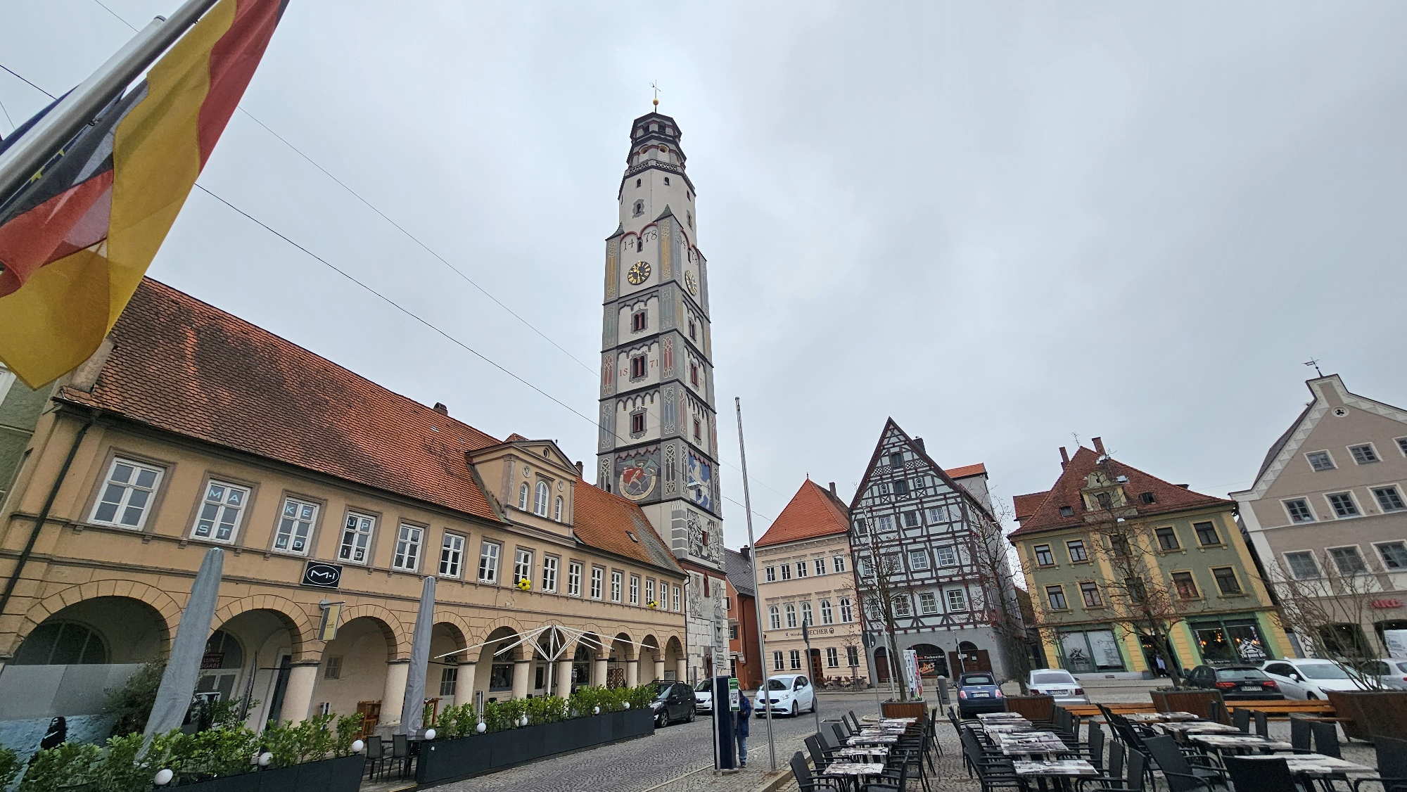 Der Schimmelturm in Lauingen.