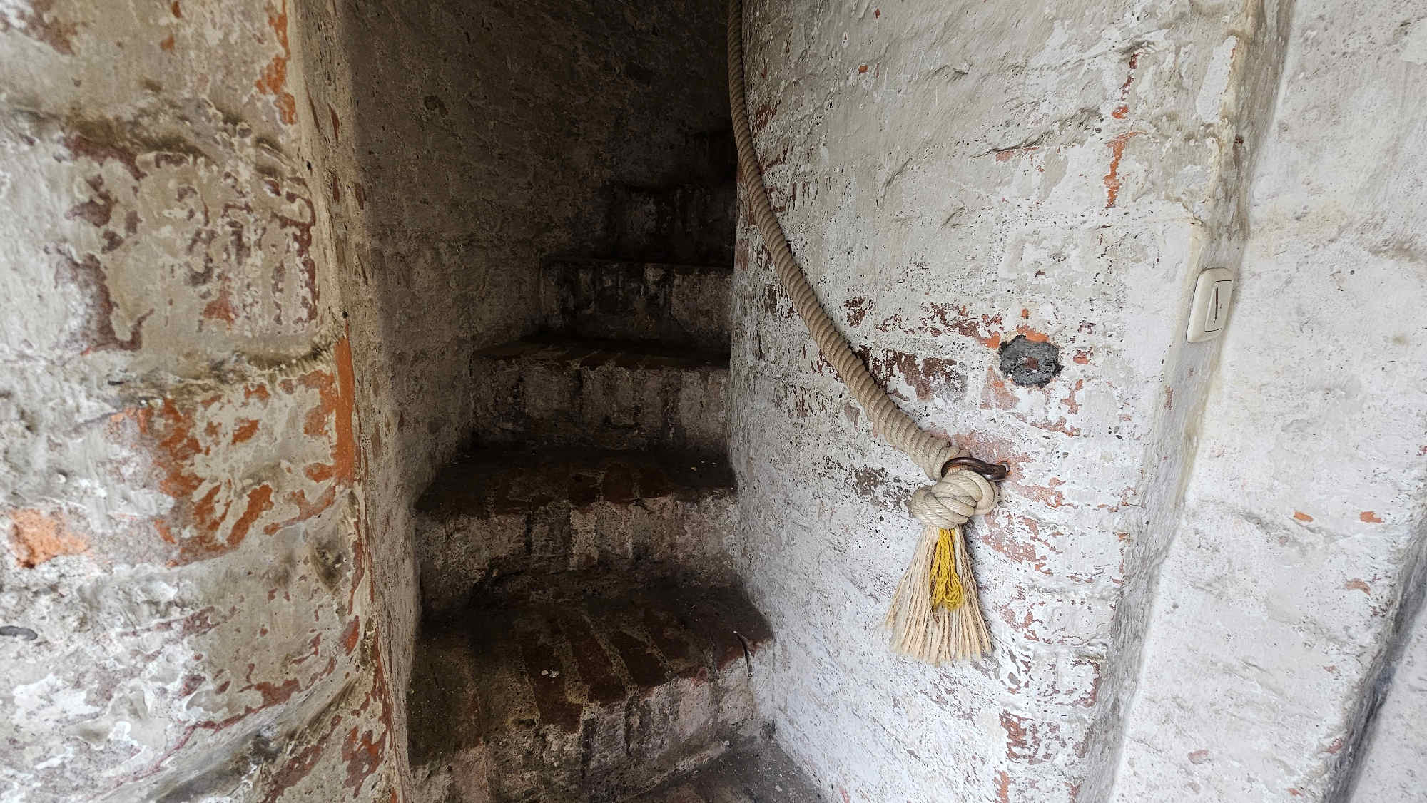 Der Aufstieg zum Schimmelturm.
