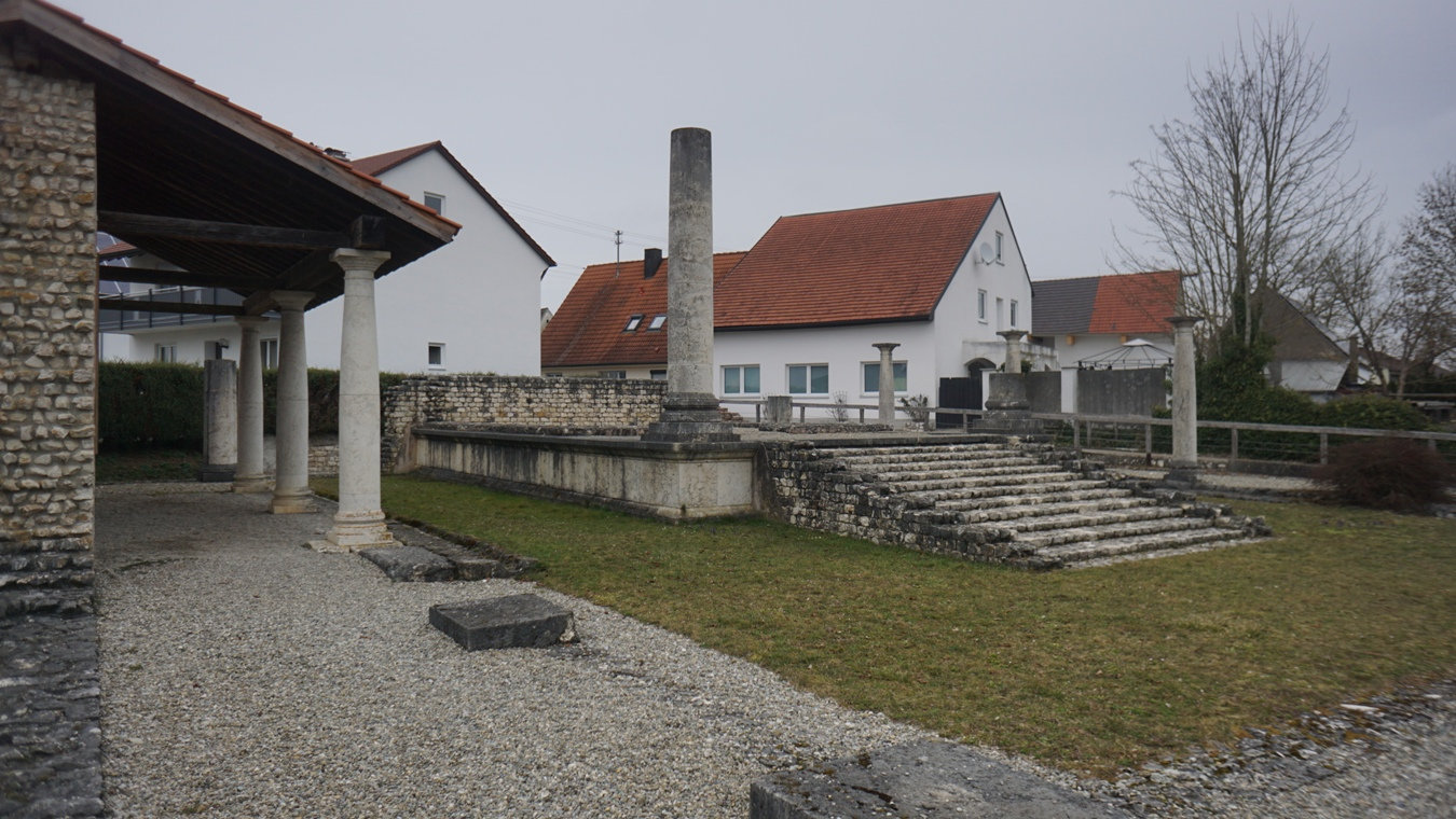 Der Apollo-Grannus-Tempel in Faimingen.
