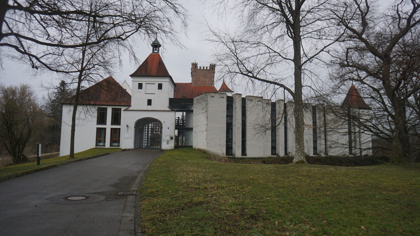 Das Schloss Reisensburg.